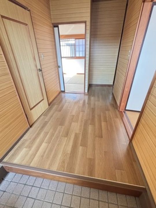 福島県いわき市東田町(一戸建)の賃貸物件の玄関