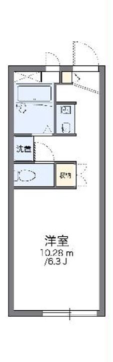 レオパレスSKY YARDの間取り