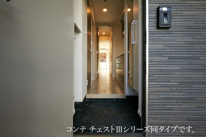 神奈川県藤沢市長後(アパート)の賃貸物件の玄関