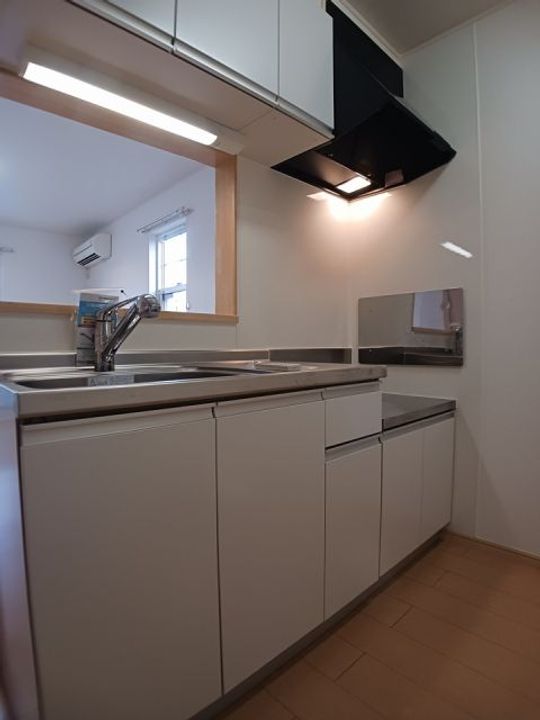 福島県いわき市内郷綴町上馬場(アパート)の賃貸物件のキッチン