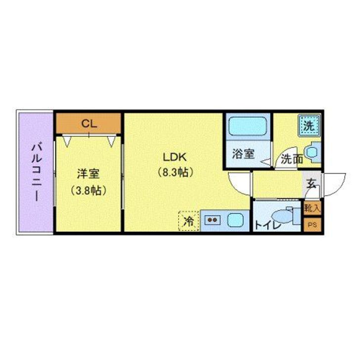 神奈川県海老名市門沢橋4(アパート)の賃貸物件の間取り