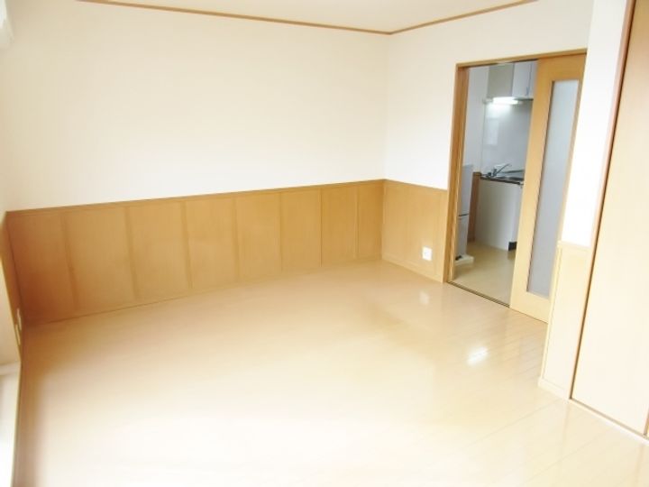 ハイツオデッセイIIの居間