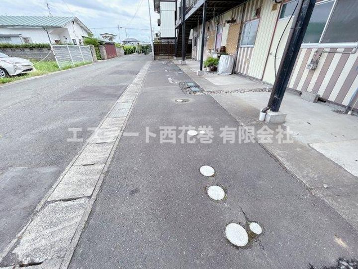 鎌田荘の地図