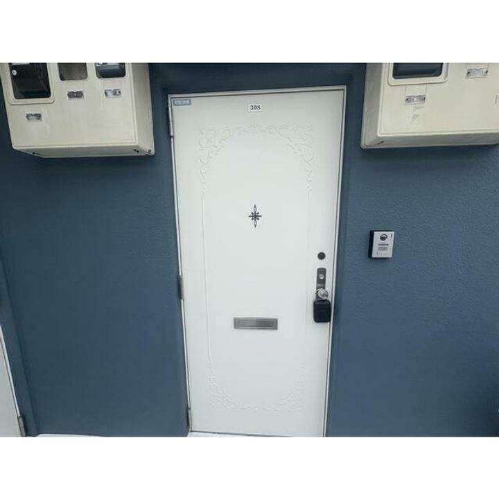 東京都新宿区上落合1(マンション)の賃貸物件の玄関