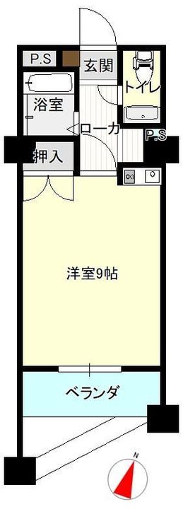 ル・ステュディオ・オー・ベールの間取り