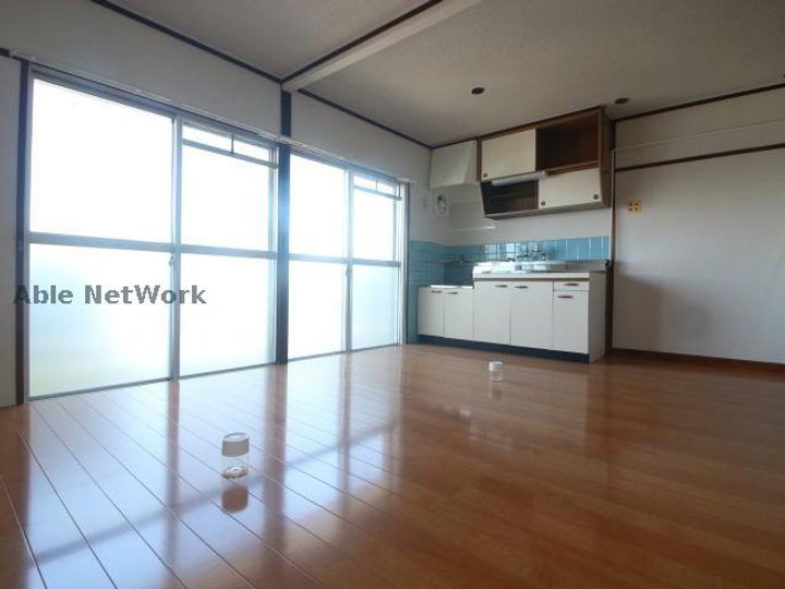 宮本アパートの居間