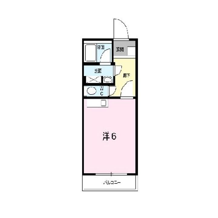 栃木県小山市暁2(マンション)の賃貸物件の間取り