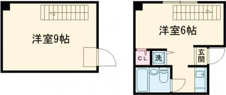 大阪府枚方市禁野本町1(マンション)の賃貸物件の間取り