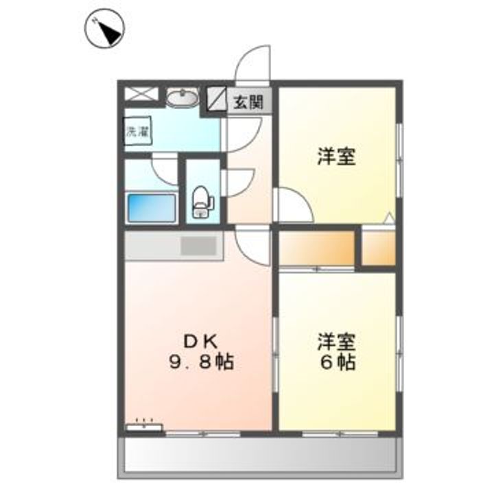 さくらハイツの間取り