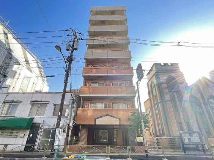 スカイコート東大前壱番館の外観