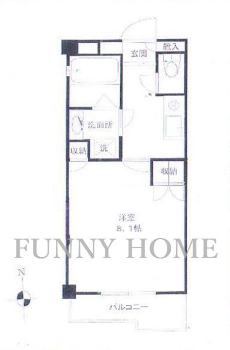 ルヴィラロタンの間取り