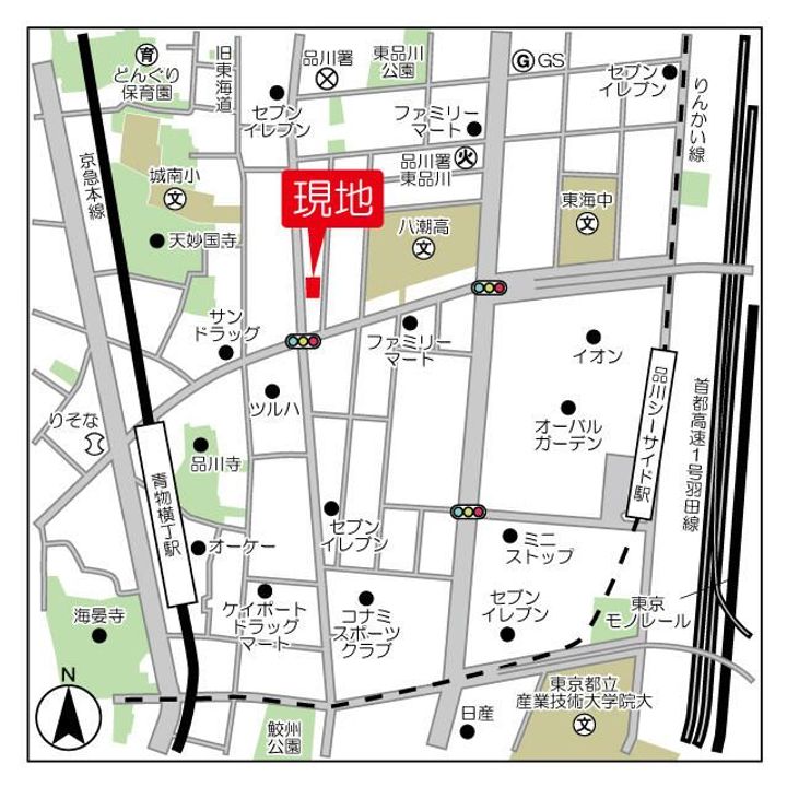 東京都品川区東品川3(マンション)の賃貸物件の外観