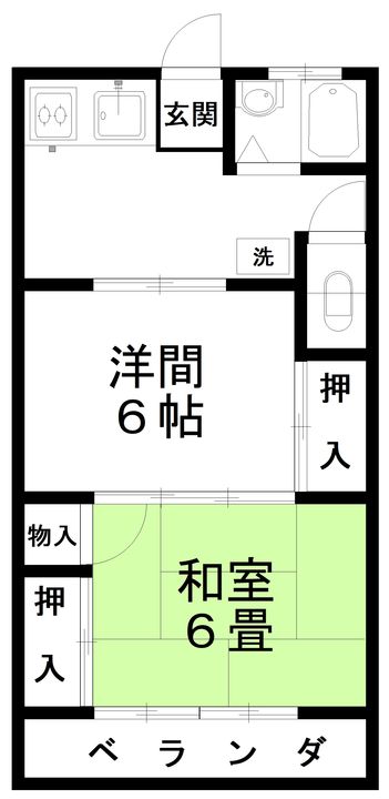 瀬戸ハイツIの間取り