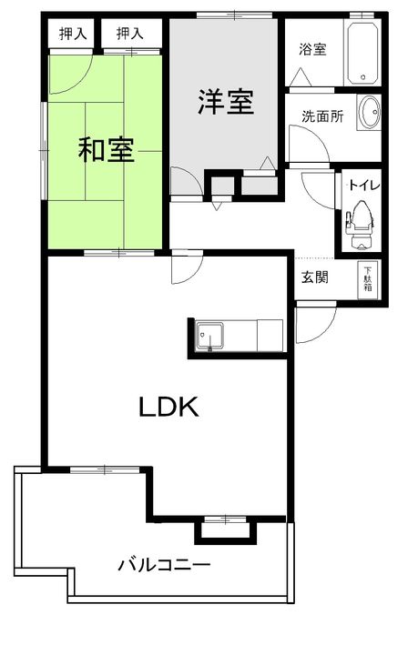 カーサグランデの間取り