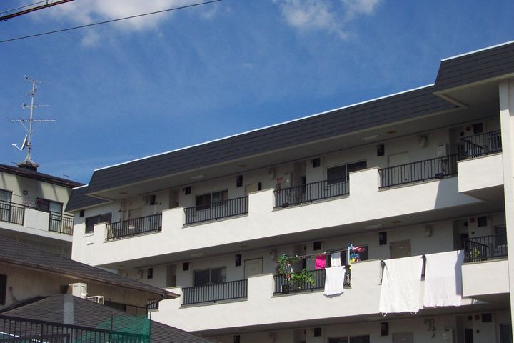 大阪府大阪市住吉区杉本1(マンション)の賃貸物件の外観