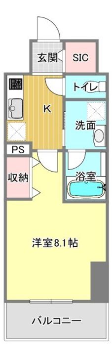 Central S 砂山町の間取り