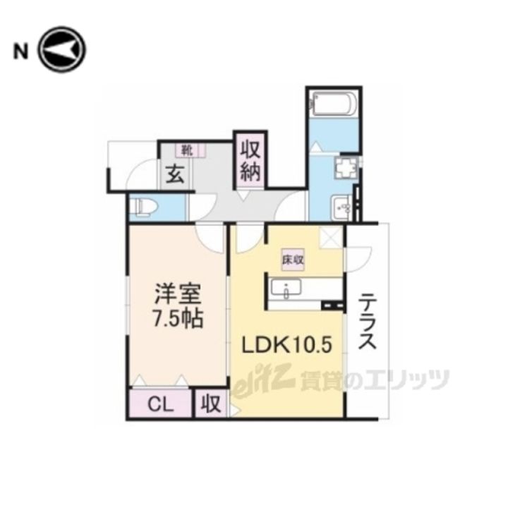 ユキ・シンクラの間取り