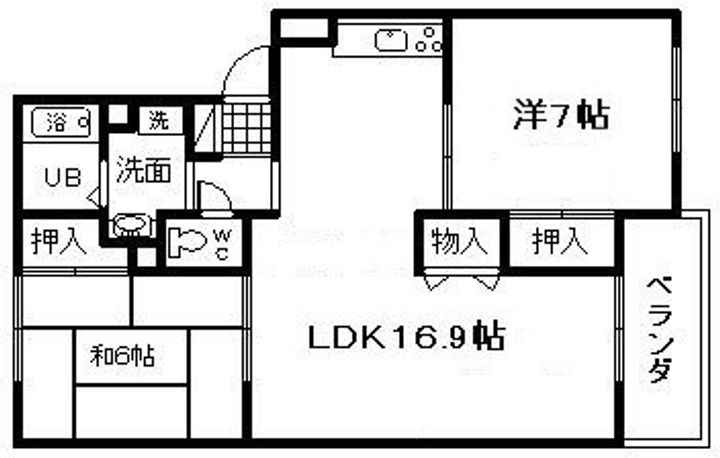 ブランミュールの間取り