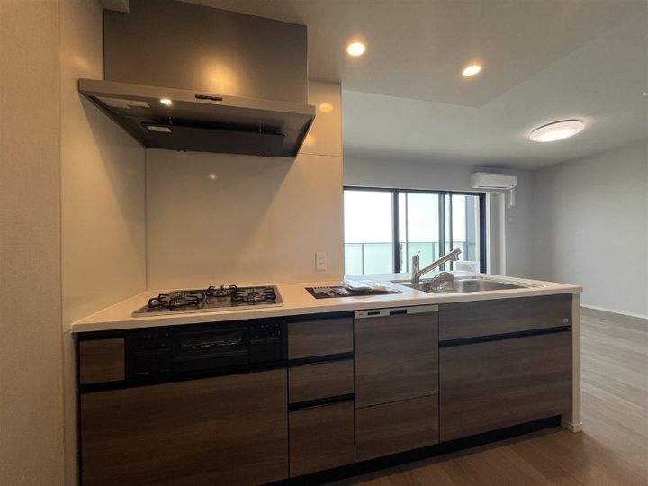 静岡県浜松市中央区天龍川町(マンション)の賃貸物件のキッチン