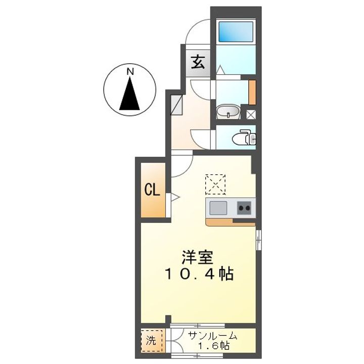 シャノアールの間取り