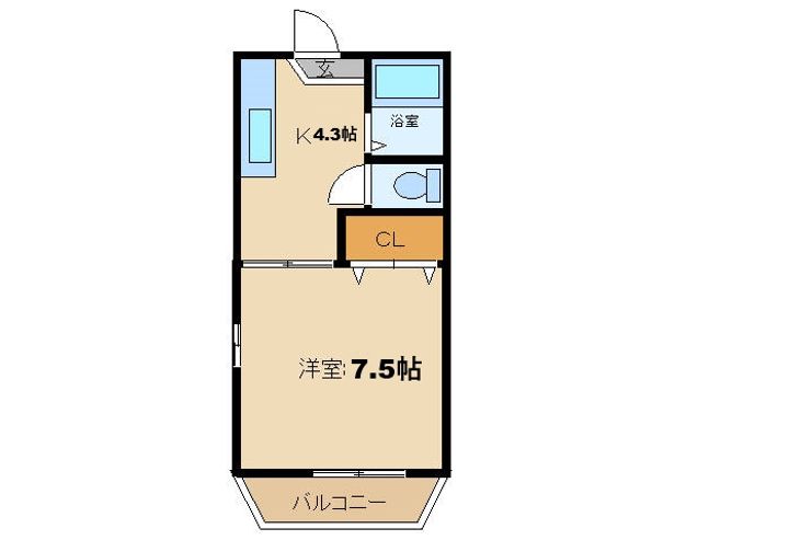 サンドゥエルA棟の間取り