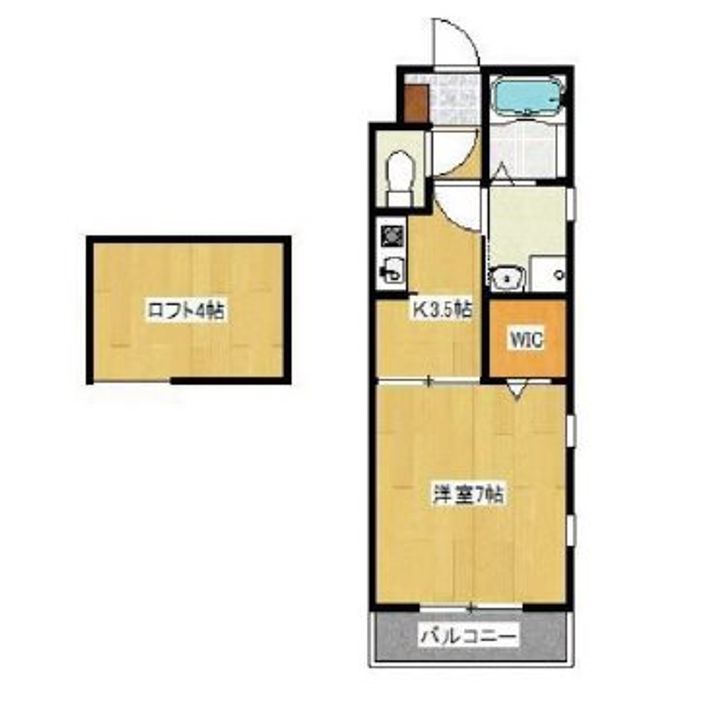 リブレア龍禅寺の間取り