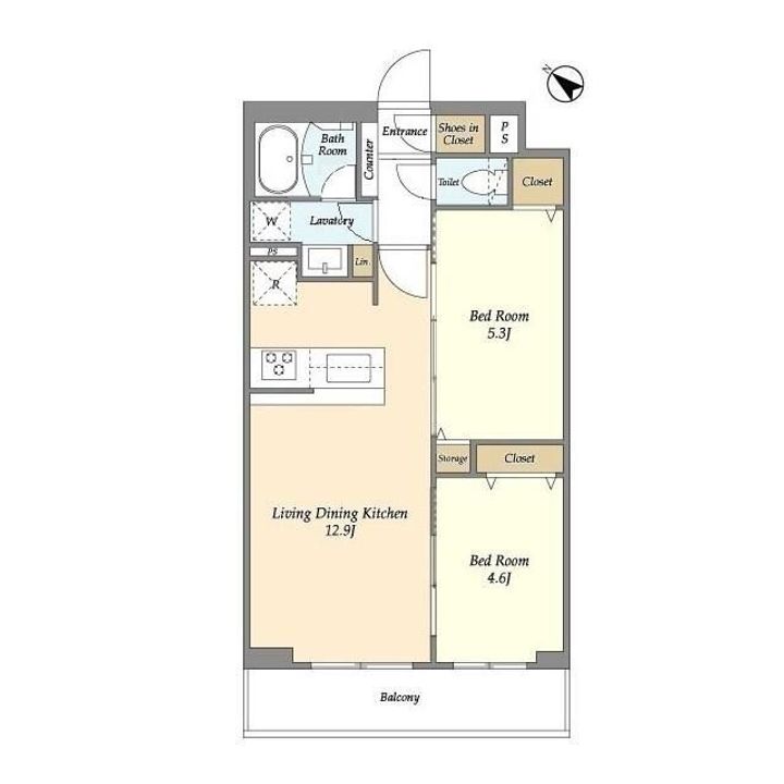 グランカーサ王子IIの間取り