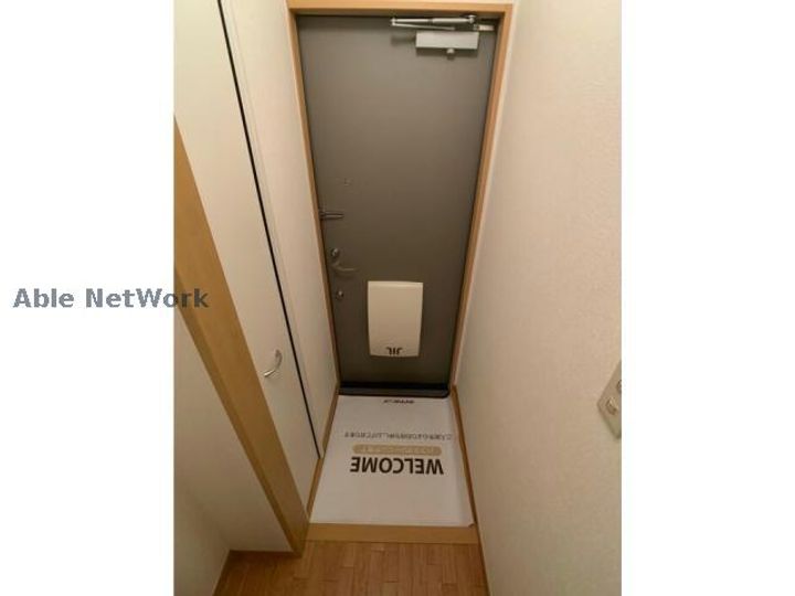 愛知県額田郡幸田町大字菱池字池端(アパート)の賃貸物件の玄関