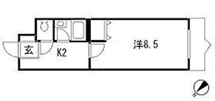 コンフォート祇園の間取り