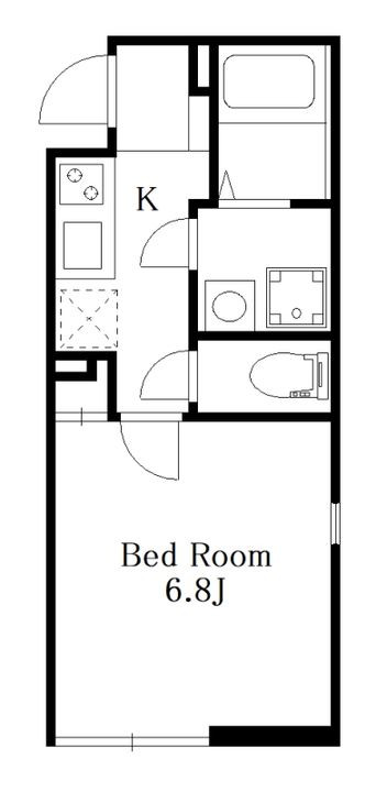 ヴィラ東高円寺 1の間取り