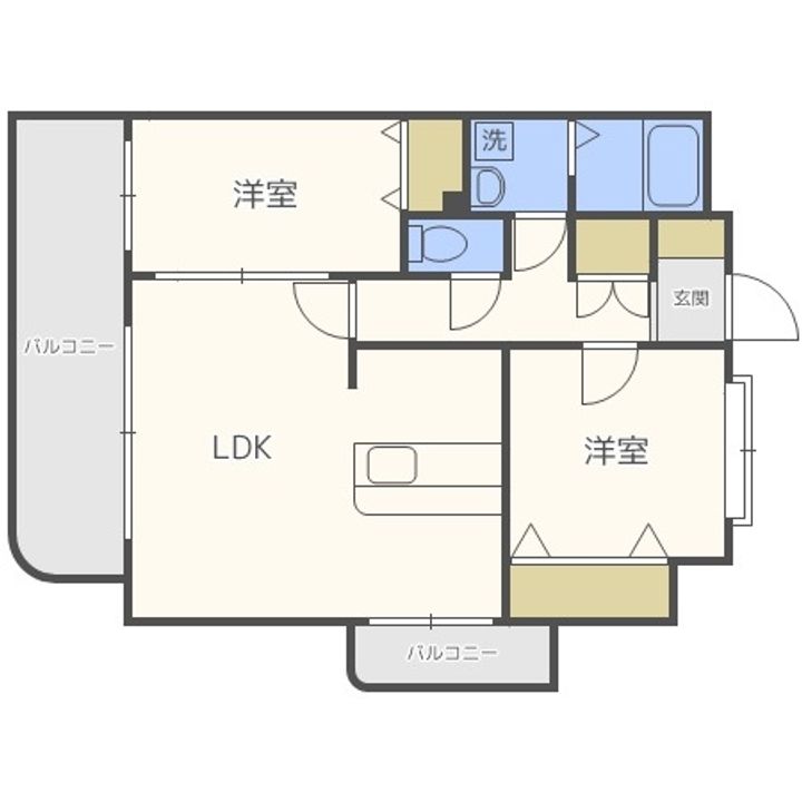 アストリアの間取り