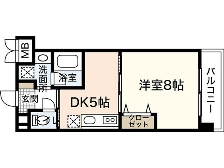 COCO学南町の間取り