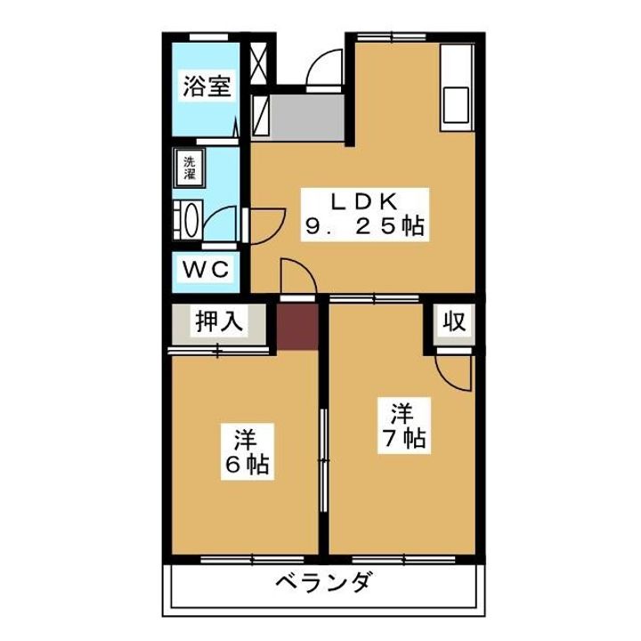 ホワイトパレスの間取り