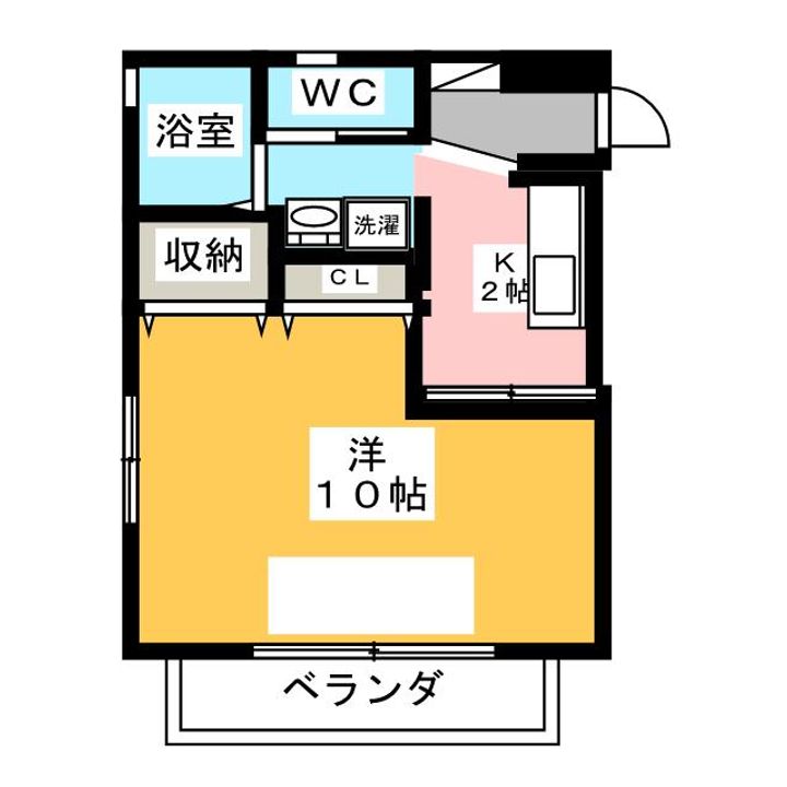コンフォート瀬名中央の間取り