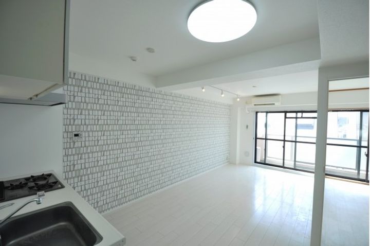 神奈川県横浜市港北区綱島西5(マンション)の賃貸物件のキッチン