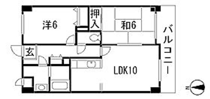 トーカンマンション泉が丘の間取り