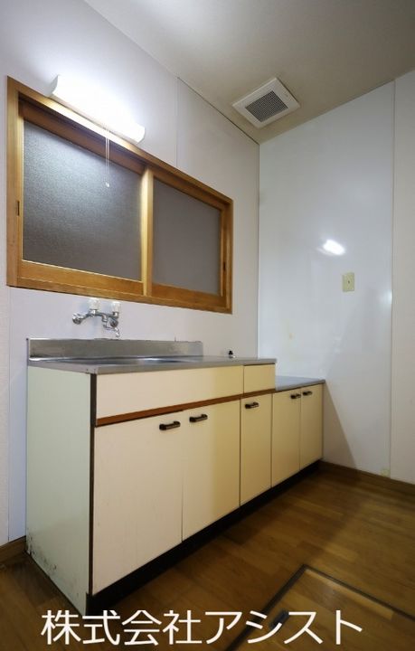 福岡県田川郡糸田町(アパート)の賃貸物件のキッチン
