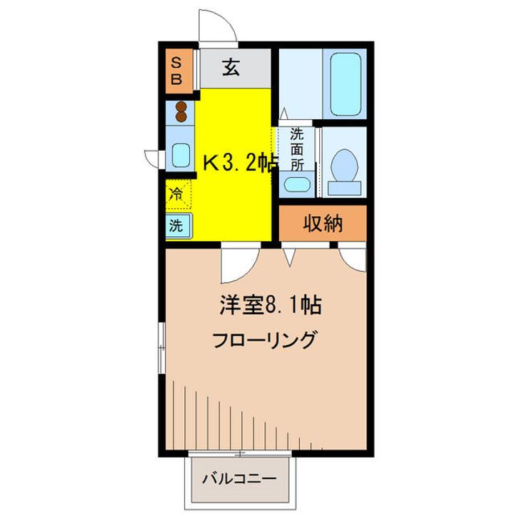 カーサTの間取り