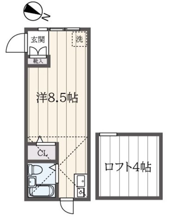 パール屏風ヶ浦B棟の間取り