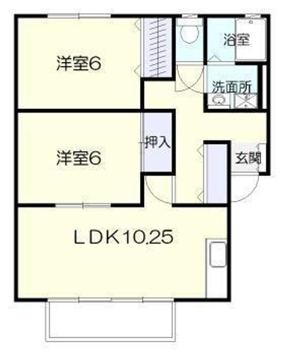 ハイカムールの間取り