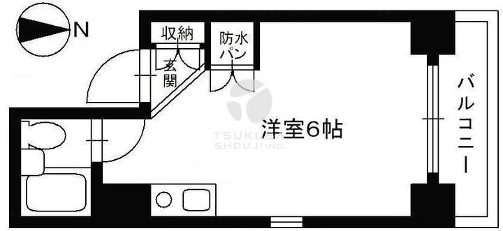 クイーンヒルズの間取り