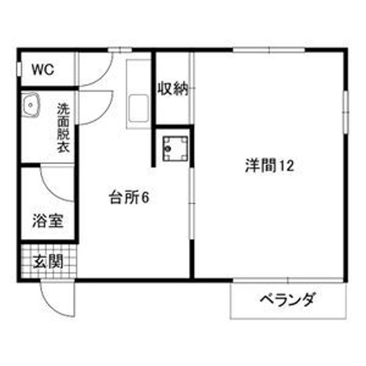 白山パレドールの間取り