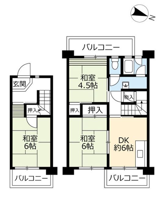 UR保見の間取り