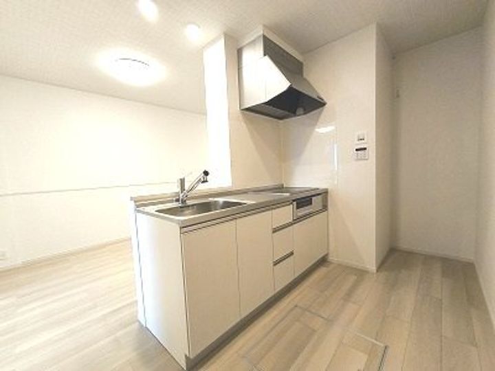 グレースヒルズGAMO B棟のキッチン