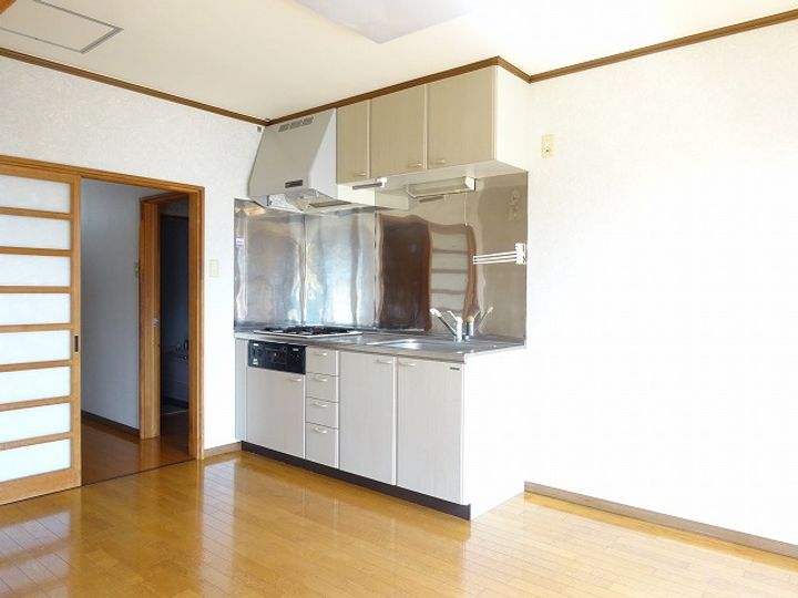 佐賀県唐津市魚屋町(アパート)の賃貸物件のキッチン