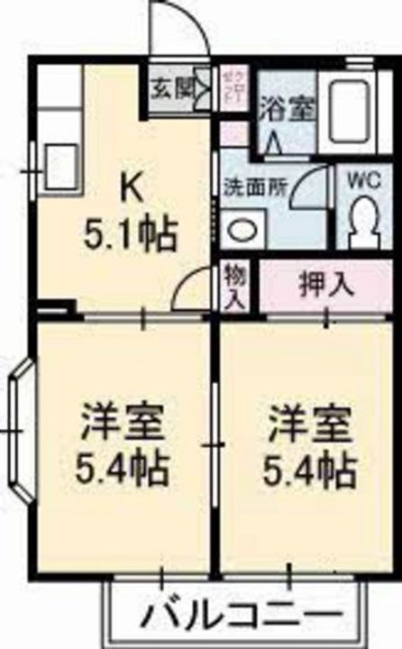 フレグランス高須の間取り