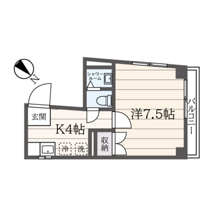 宮崎ビルの間取り