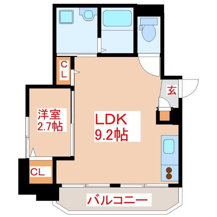 シャルマン小松原IIの間取り