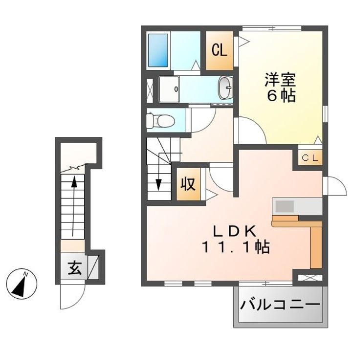 グランツの間取り