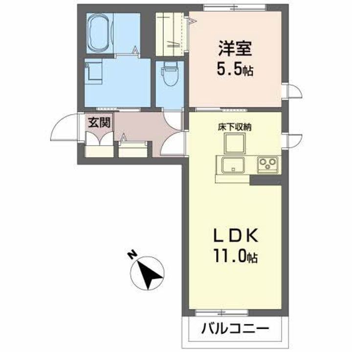 アステールBの間取り